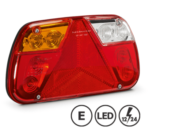 FAROLIM LED ESQUERDO COM REFLETOR TRIANGULAR