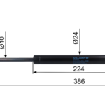 AMORTECEDOR DE ACOPLAMENTO P/ OMC  1800-2500KG