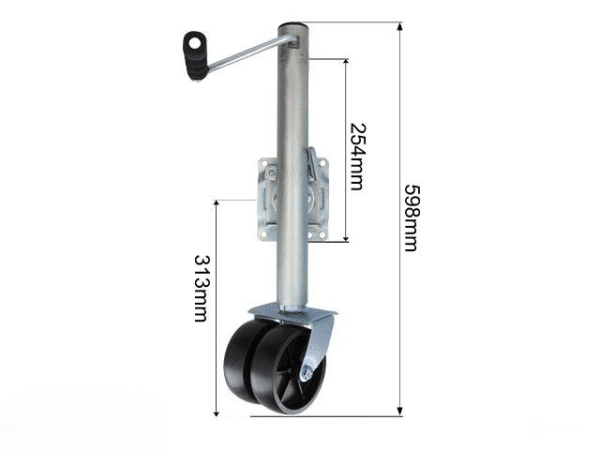 Roda Jockey Dupla 680