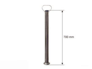 Pata de apoio Ø48 mm. 700 mm